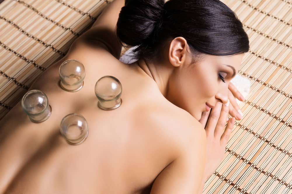 Cupping Massage Treatment Against Stress